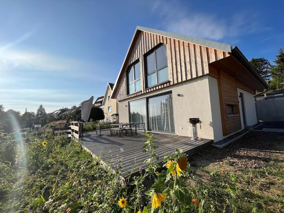 Ferienhaus Mountain View Six50 Mit Sauna Und Kamin In St. Andreasberg Sankt Andreasberg Luaran gambar